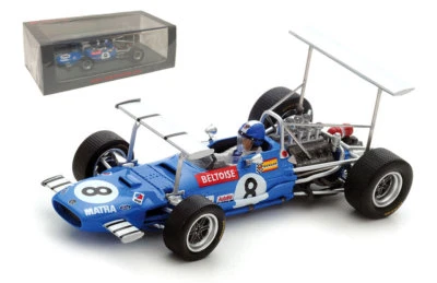 Spark S5382 Matra MS10 #8 South Africa GP 1969 - Jean-Pierre Beltoise 1/43 Scale - Image 1 of 3