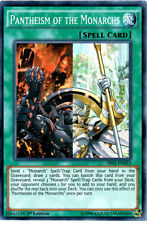 Pantheism of the Monarchs Super Rare Emperor of Darkness Yugioh Card