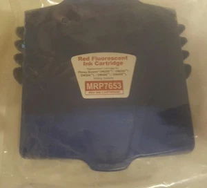 Red Fluorescent Ink Cartridge MRP7653 For Pitney Bowes DM200i/300i/L/400i/L - Picture 1 of 2