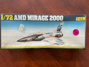 Heller AMD Mirage 2000 Modellbausatz im Maßstab 1:72 Neu Factory Sealed - Bild 1 von 3