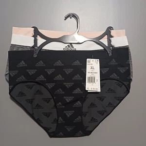 Adidas Women's Bikini Briefs 3 pack  Multicolor XL style 4A2H99  seamless - Picture 1 of 8