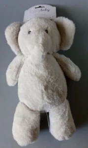 Kelly Baby Plush Elephant. Rattle, Crinkle Ears. 12" Long. With Tag 2021. ... - Picture 1 of 5