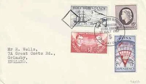 Ross Dependency - antarctic cover FDC 1967 (introduction decimal currency) - Picture 1 of 1
