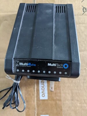 MULTI-TECH V.92 56k Multi Modem MT5634ZBA Fax Modem, Black - Image 1 of 4