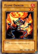 Flame Dancer LON-058 Yu-Gi-Oh! Card Light Play Unlimited
