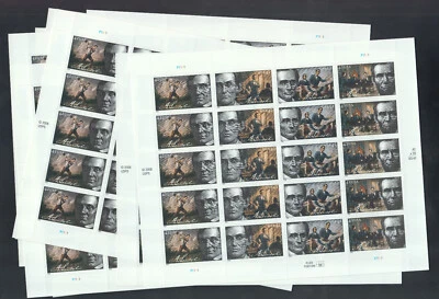 US Stamp #4380-83 Abraham Lincoln VF NH Lot of 10 Sheets - Image 1 of 2