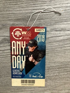 2019 Waste Management/Phoenix Open Any Day Golf Ticket Phil Mickelson Fed Ex Cup - Picture 1 of 6
