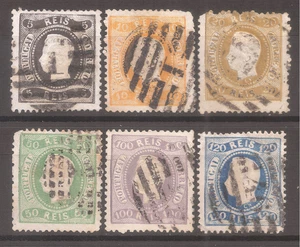 Portugal Sc# 25-32 Used 1857-70 Cat Val $562 gtc8 - Picture 1 of 1