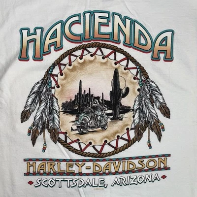 Camiseta Harley Davidson Cycles Para Hombre 2XL Hacienda Scottsdale, AZ Dreamcatcher Foto 1 de 4