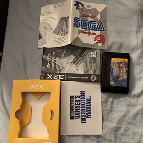 After Burner (Sega Genesis 32X) MINT COMPLETE CIB W/REG CARD, GORGEOUS, 10/10!