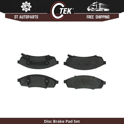 Для 1988-1996 Buick Regal | Центричные передние дисковые тормозные колодки | Полуметаллические - Изображение 1 из 4