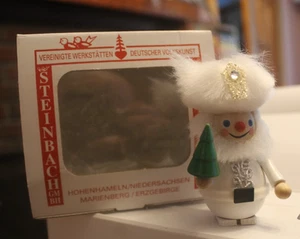 STEINBACH ~ Papá Noel ~ Adorno de árbol de Navidad de madera hecho a mano - Imagen 1 de 1