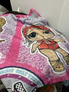 LOL Surprise Doll Blanket 36” X 48” R&R Glam Throw Blanket - Picture 1 of 2