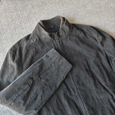 J Crew Chaqueta Abrigo Pana Cremallera Completa Para Hombre XL Marrón Foto 1 de 4