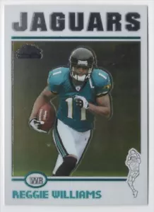 2004 Topps Chrome Reggie Williams Rookie Jacksonville Jaguars #198 - Picture 1 of 2