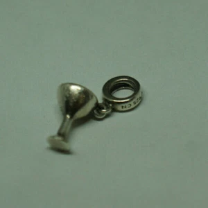 Authenic Chamilia Bead Martini Glass Sterling Silver 925 - Picture 1 of 4