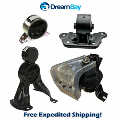 2003-2006 for Mitsubishi Outlander 2.4L 2WD Engine Motor & Trans Mount Set 4PCS - Image 1 of 4