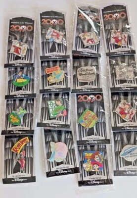 Prendedores The Disney Store Countdown to the Millennium 2000 - Variedad de títulos Foto 1 de 4