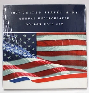 2007 U.S. Annual Uncirculated Dollar Set - OGP Unopened !! - Picture 1 of 2