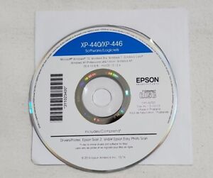 XP 440/XP 446 Software/Logiciels CD - Very Good Condition