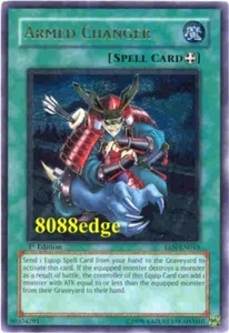 YU-GI-OH! "ARMED CHANGER" EEN-EN045 YuGiOh UNLIMITED ULTIMATE RARE GOLD FOIL - Picture 1 of 1