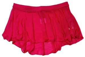 Capezio Girls Future Star High Low Performance Ballet Skirt Bright PINK MEDIUM - Picture 1 of 6