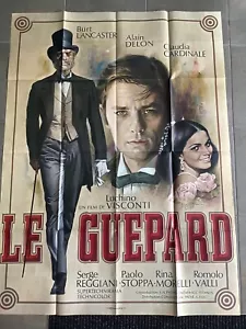 "LE GUÉPARD" Plakat 120x160 - 1963 - Alain DELON - Claudia CARDINALE - VISCONTI " - Bild 1 von 11