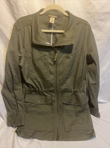 DULUTH DuluthFlex Fire Hose COOLMAX Jacket green women's Size Large - Picture 1 of 5