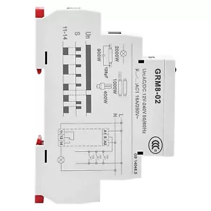 Electronic Latching Relay GRM8-02 Memory Relay Impulse Relay 16A ,AC/DC12V~240V - Picture 1 of 7