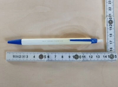 Swiss Caran d'Ache 826 bolígrafo coleccionable plástico de trabajo blanco y azul Foto 1 de 4