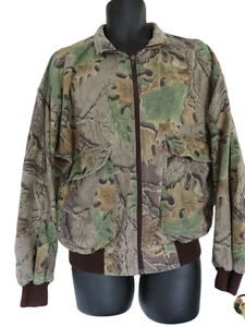 Cabella's Light Zip Up Advantage Camo Jacket Zipper EUC Soft Quiet - Picture 1 of 10