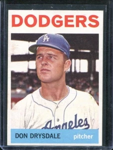 1964 Topps Baseball # 120 Don Drysdale (NM) Near Mint - Picture 1 of 2