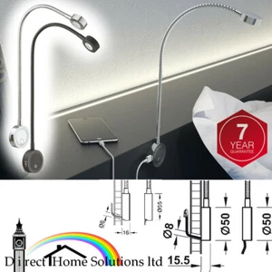 Hafele Loox5 12V LED 2034 Leselampe, Aufputz, USB-Ladeanschluss - Bild 1 von 17