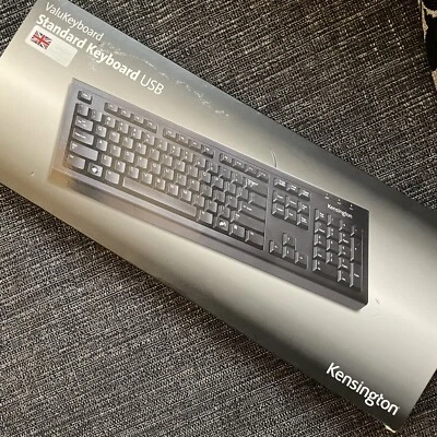 Kensington USB 2.0 Keyboard Standard New Sealed In Original Packaging - Image 1 of 4
