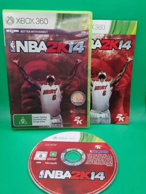 NBA 2K14 Xbox 360 PAL - Complete W Manual - Very Good Condition - Image 1 of 3