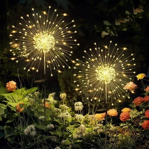 GIGALUMI, Garden Outdoor Patio Solar Lights, 2 Pack - Picture 1 of 6