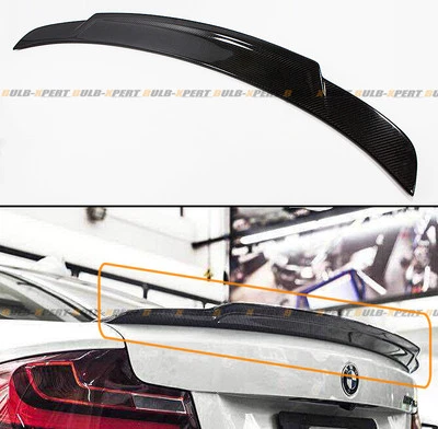 Para 14-21 BMW F22 M235i 220i M2 Spoiler de maletero grande extendido HighKick de fibra de carbono Foto 1 de 3