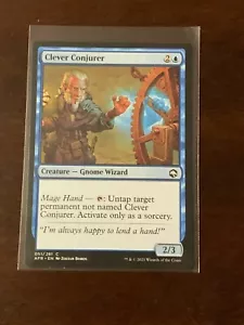 Magic the Gathering Adventures in Forgotten Realms Clever Conjurer - Picture 1 of 2