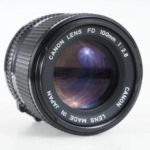 -Canon  FD NFD 100mm f/2.8 MF Telephoto Lens For PARTS/AS-IS(6928) - Picture 1 of 2