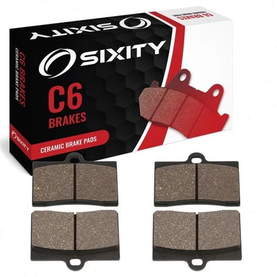 Front Ceramic Brake Pads 1997 Ducati 400 Set Full Kit Supersport Twin disc zz - Image 1 of 4