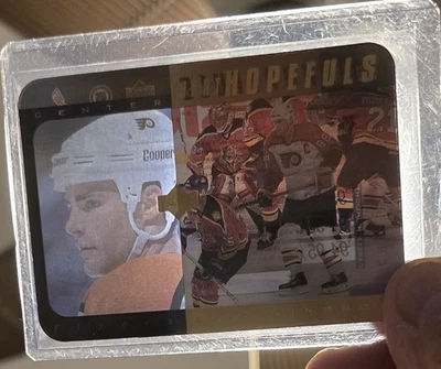 Eric Lindros ⭐TheGreat88⭐ 1996-97 UD HART HOPEFULS GOLD /100 Acetate Flyers MINT - Image 1 of 4