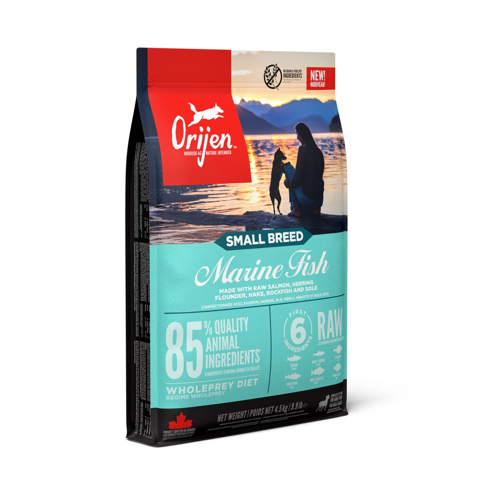 Orijen Small Breed Marine Fish Trockenfutter für Hunde 4,5 kg - Bild 1 von 1