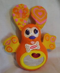 Vintage Playskool First Senses Peekable Puppy 2002 Hasbro spricht Musik Sounds - Bild 1 von 17