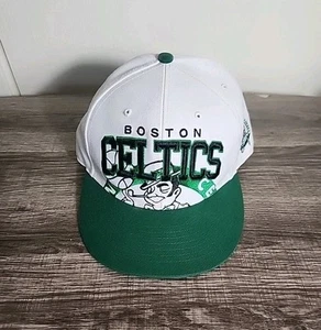 Boston Celtics Hardwood Classic Hat '47 brand Snapback White Green ExcellentUsed - Picture 1 of 6