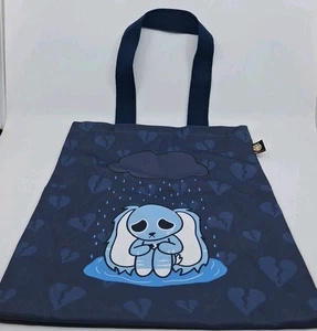 Plushie Dreadfuls Depression Rabbit Tote Bag Only 15"x13" Carrying Bag - Picture 1 of 6