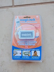 MagicJack A921 USB PC To Phone Jack - NEW SEALED FREE SHIPPING - Picture 1 of 5