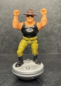 WWF Sgt Slaughter Mini Hasbro Royal Rumble Wrestlers 3" Figure WWE GI Joe Nice - Picture 1 of 5