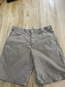 Men's Marks and Spencer Blue Harbour Shorts size 36W Colour Putty - Picture 1 of 5