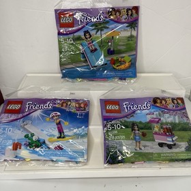 LEGO Friends Poly Bag Playsets: 30401, 30402, 30396-New