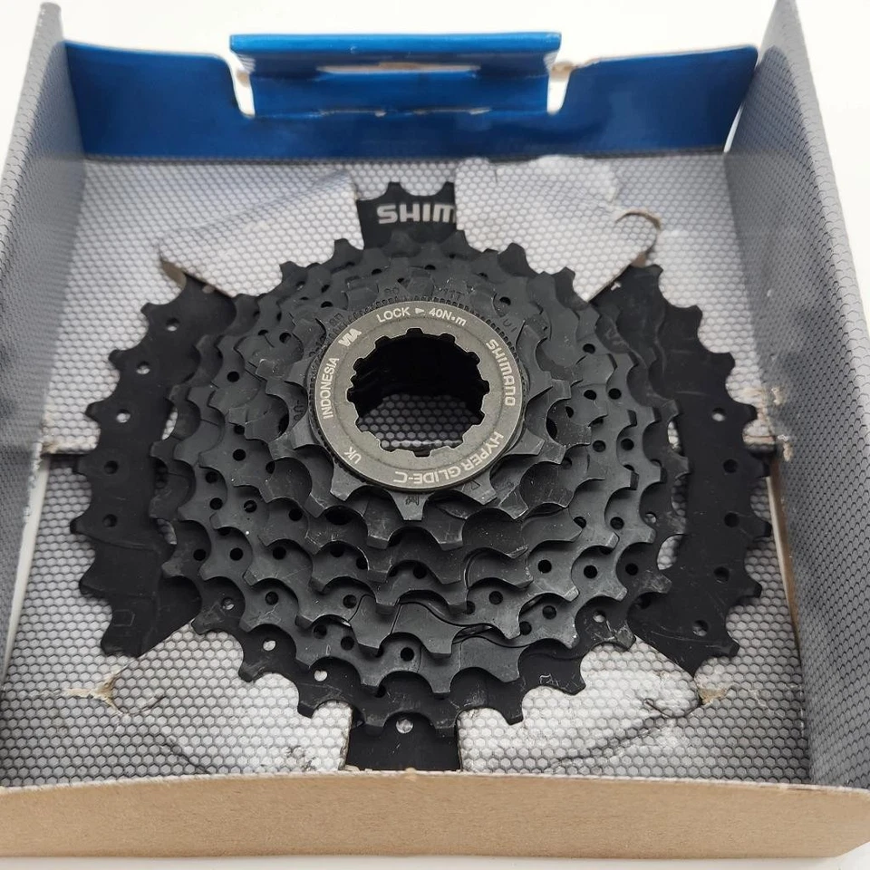 Cassette de bicicleta Shimano Altus CS-HG31 11-34T 8 velocidades negro mega gama ABIERTO Foto 1 de 1